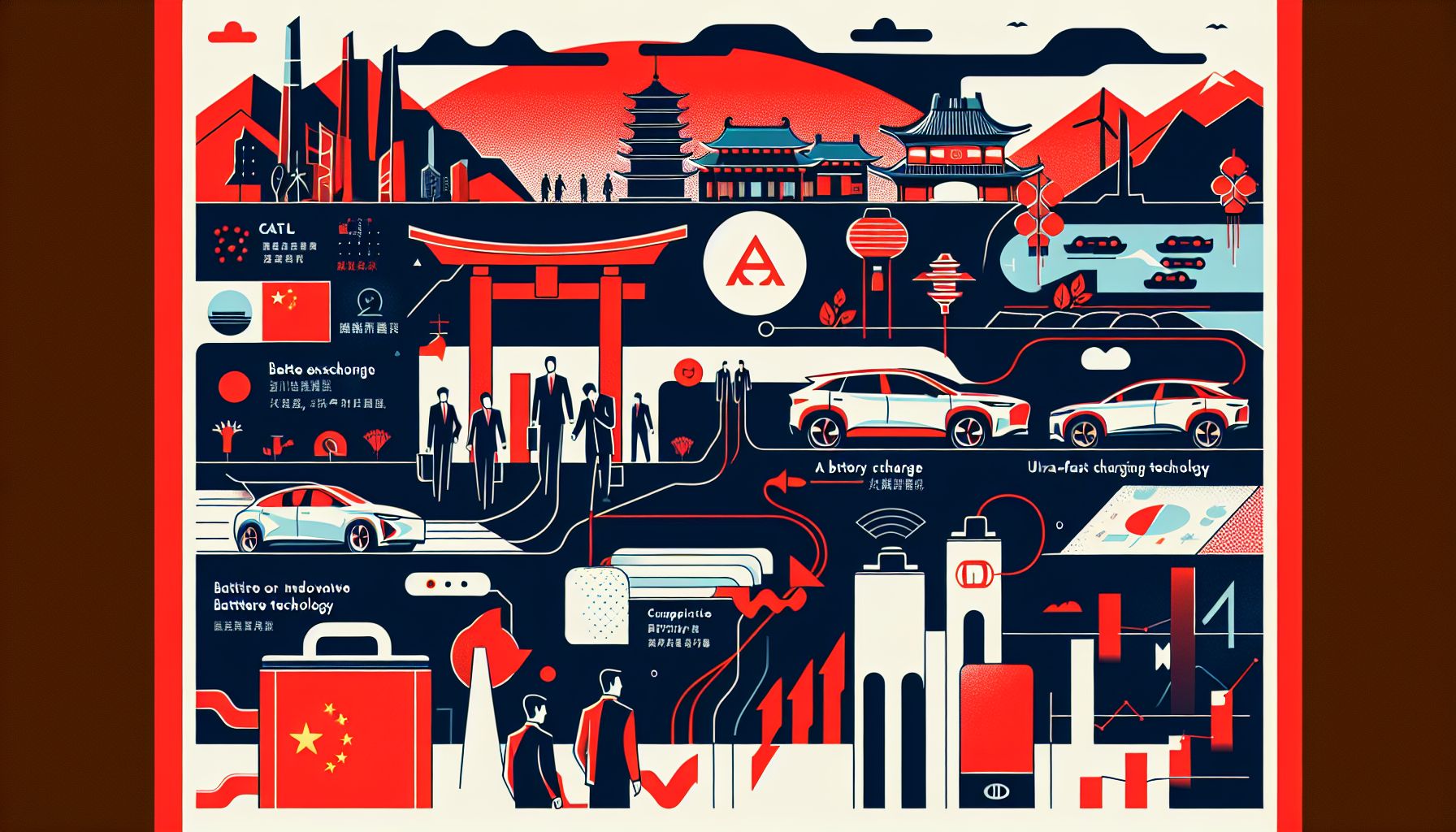 CATL Streeft Naar Leiderschap in Chinese EV-markt met Innovatieve Batterijtechnologie