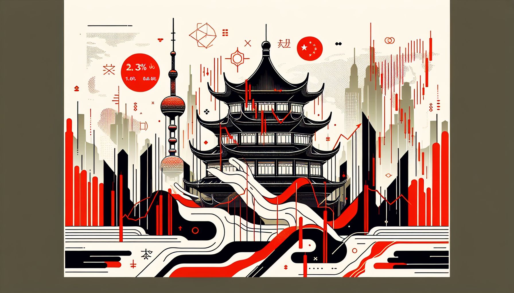 Shanghai-beurs herstelt met sterke prestatie van halfgeleiderindustrie
