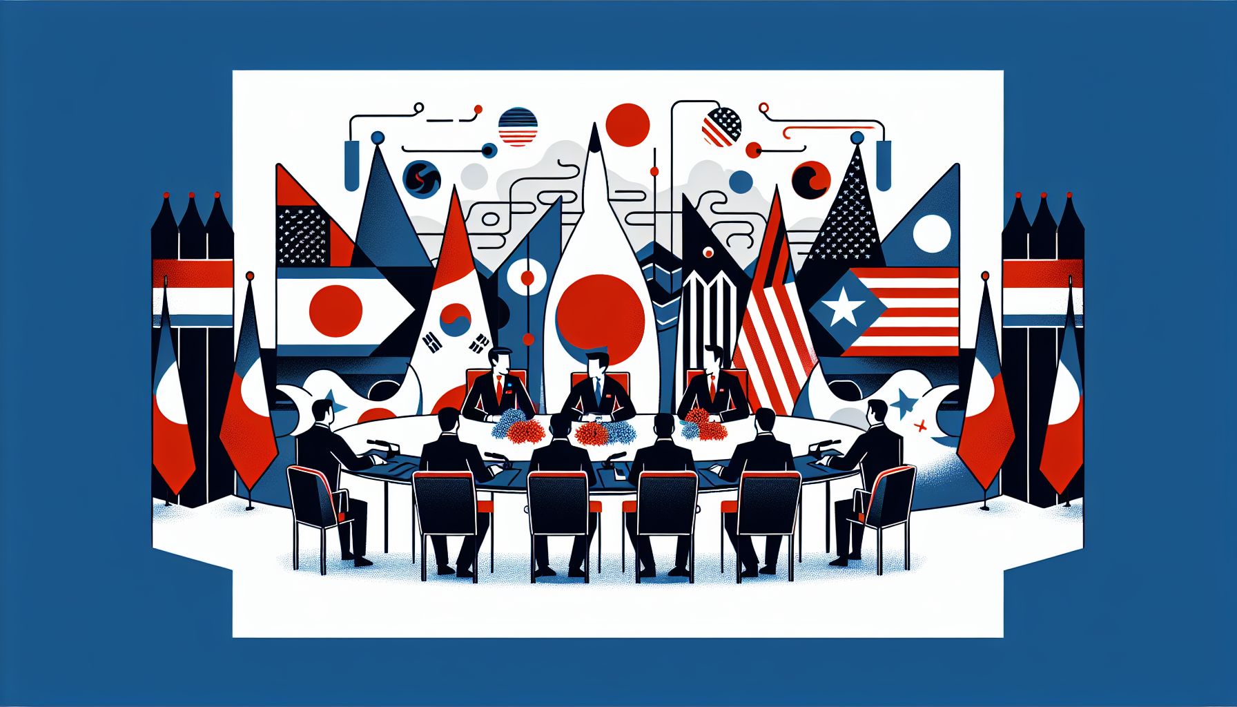 Japan, VS en Zuid-Korea bespreken gezamenlijke strategie tegen Noord-Korea