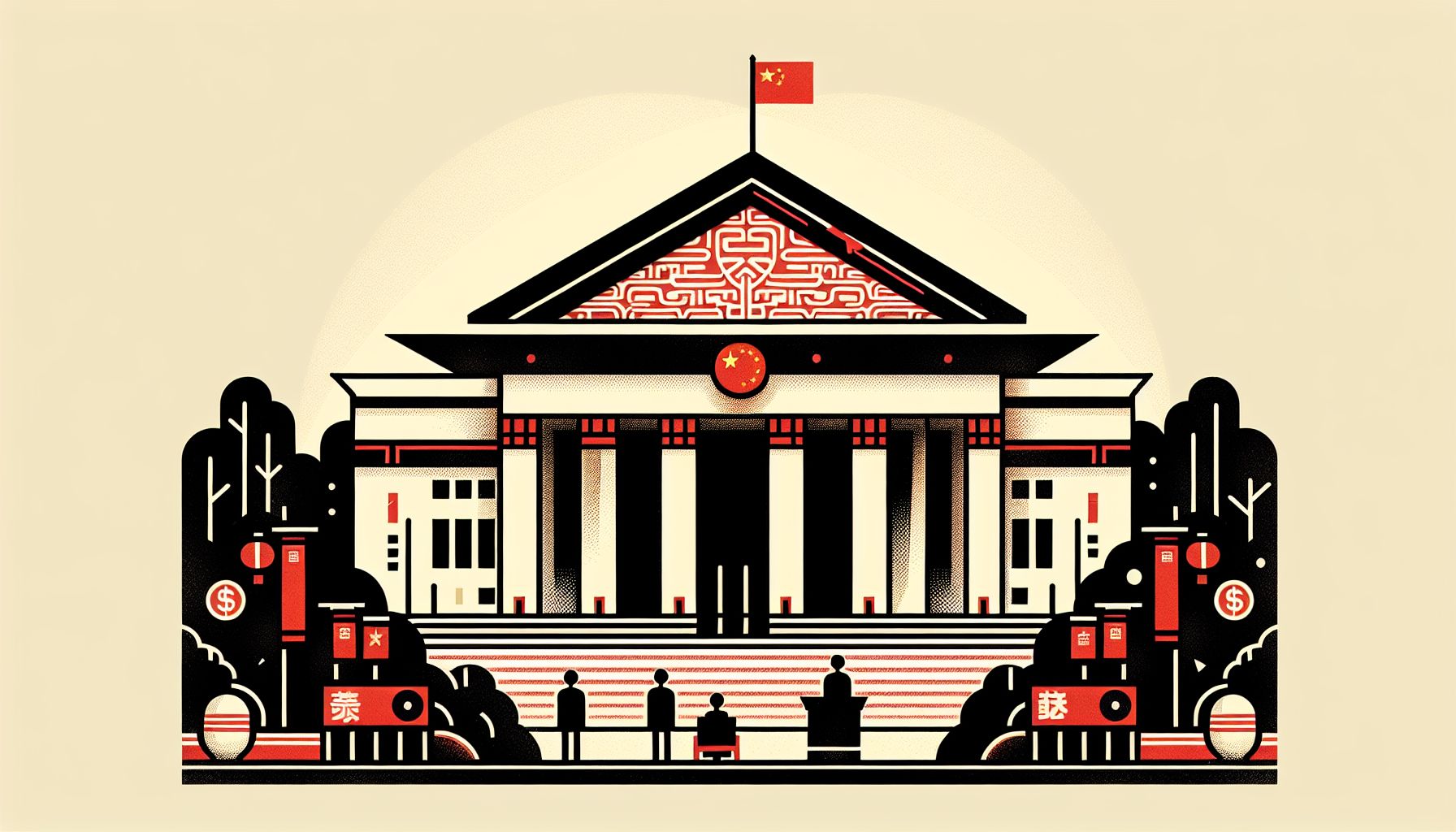 Strategische vergadering van de Chinese Centrale Bank op 28 juli