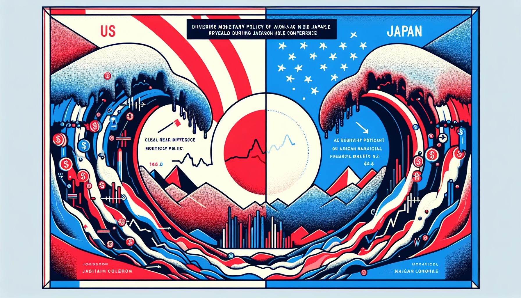 Divergerend Monetair Beleid VS en Japan Geopenbaard op Jackson Hole