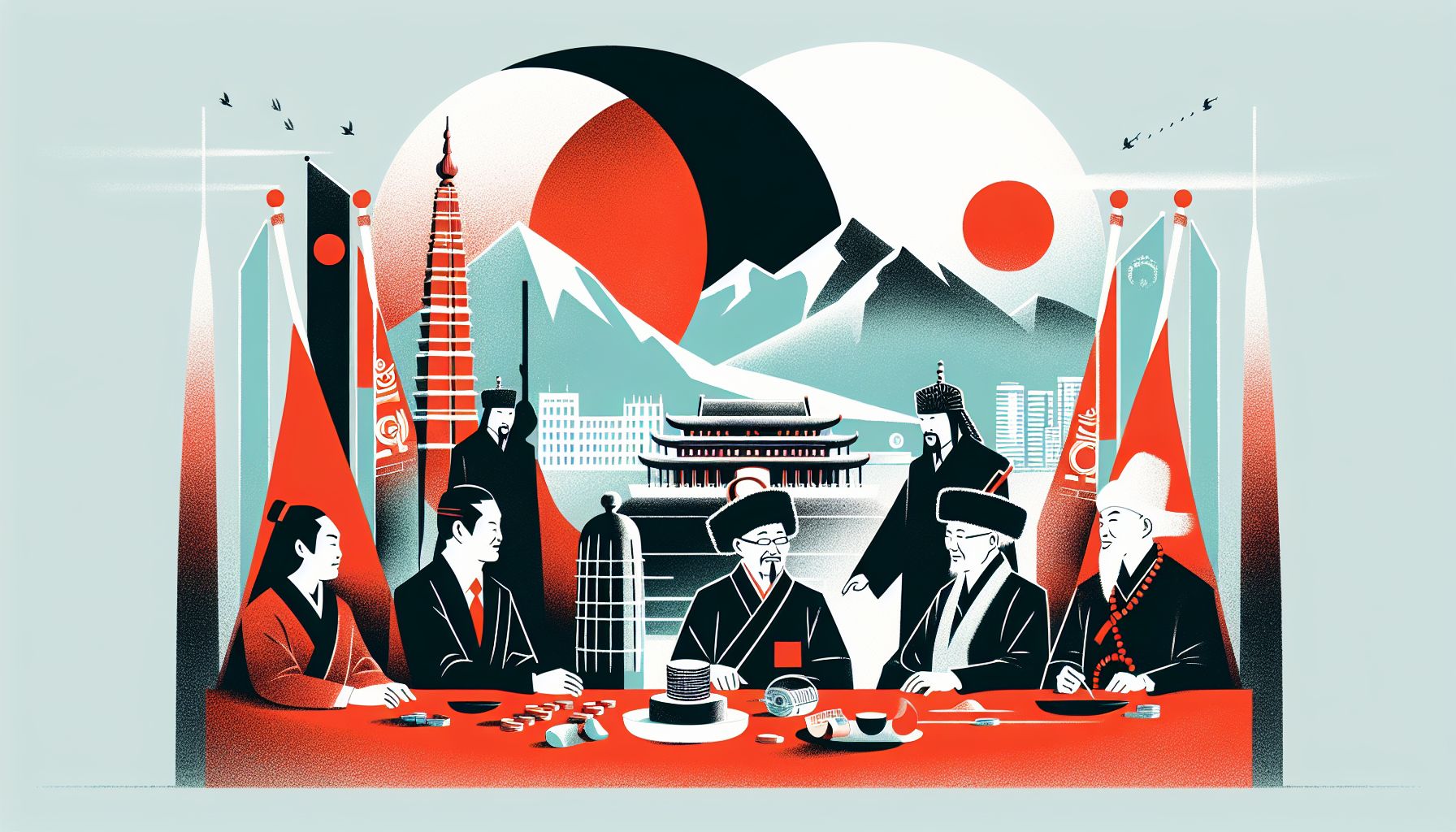 Keizer en Keizerin van Japan Bezoeken Mongolië voor Staatsbezoek