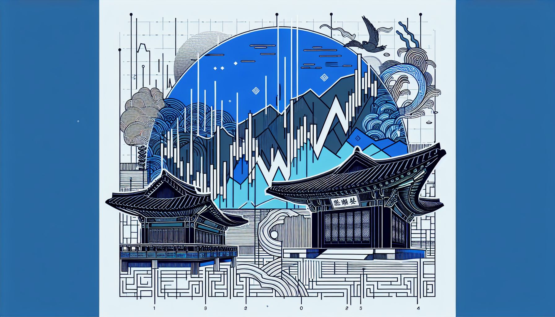 Buitenlandse investeerders trekken zich terug uit Zuid-Koreaanse markt