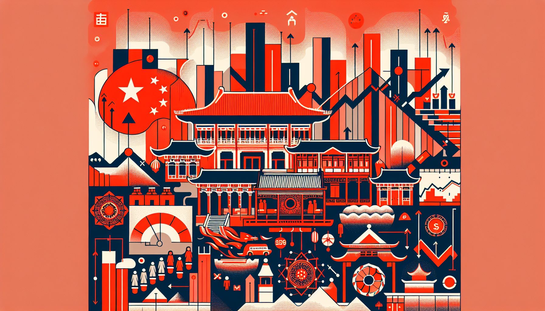 Fitch Verlaagt Groeiprognose voor China en Verhoogt Die van India