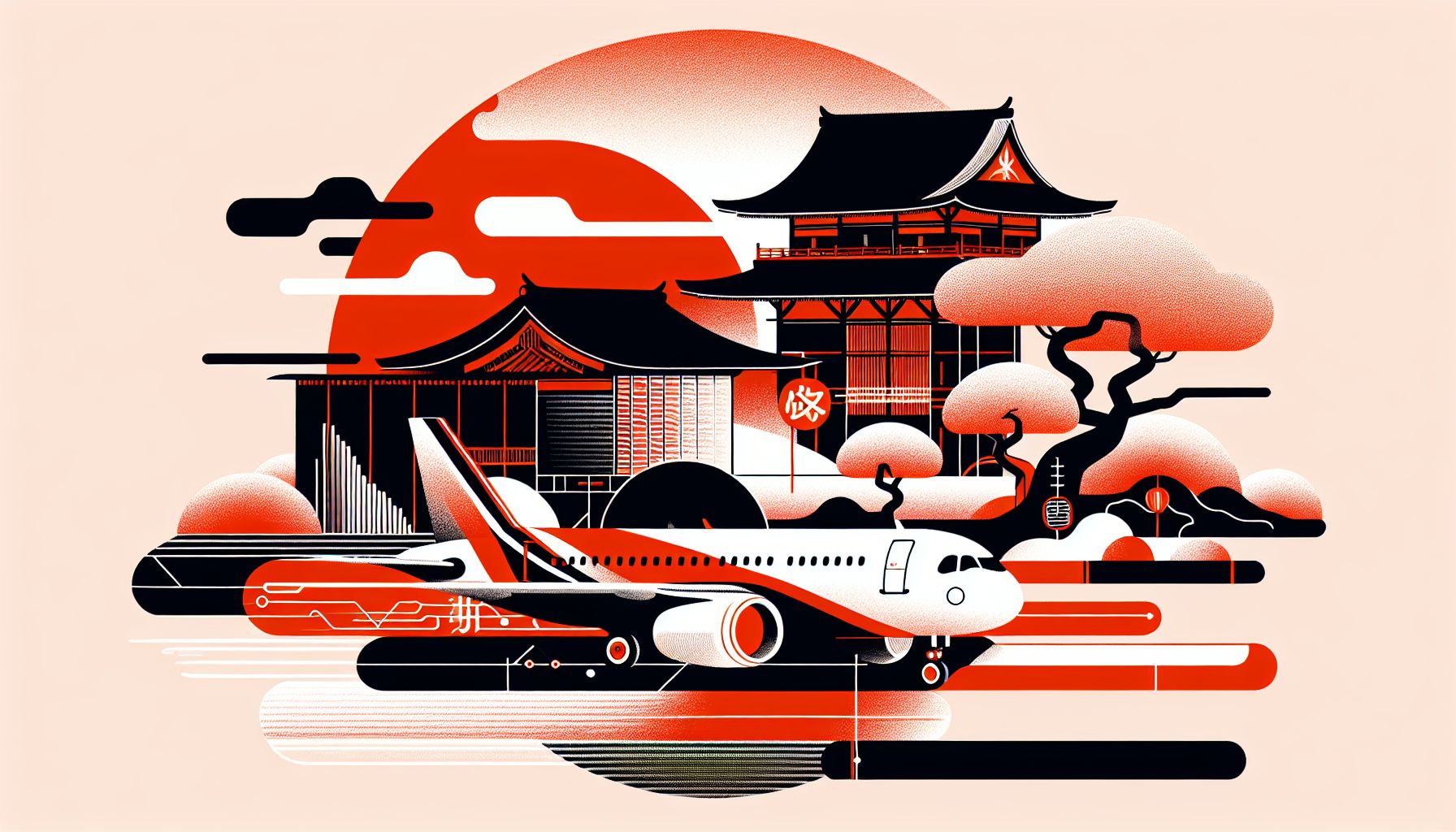 Peach Aviation Neem Grondoperaties Kansai Airport Over