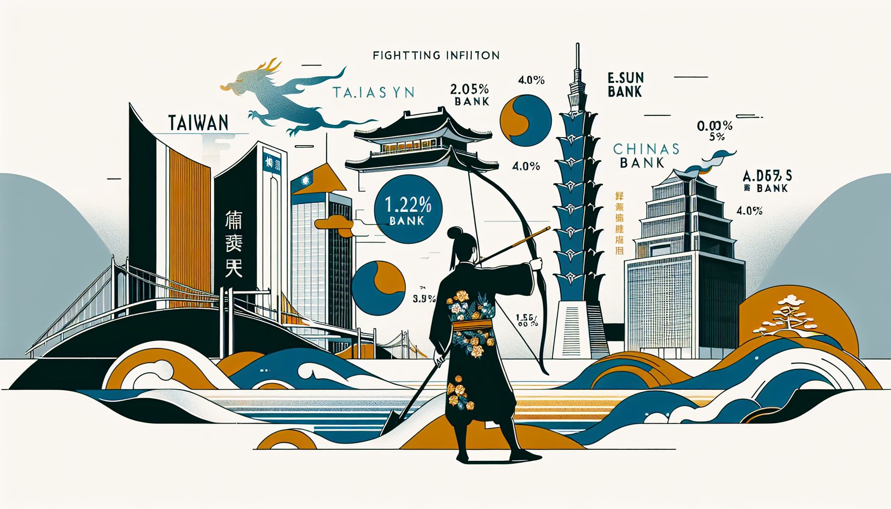 Taiwanese Banken Verhogen Depositotarieven om Inflatie te Bestrijden