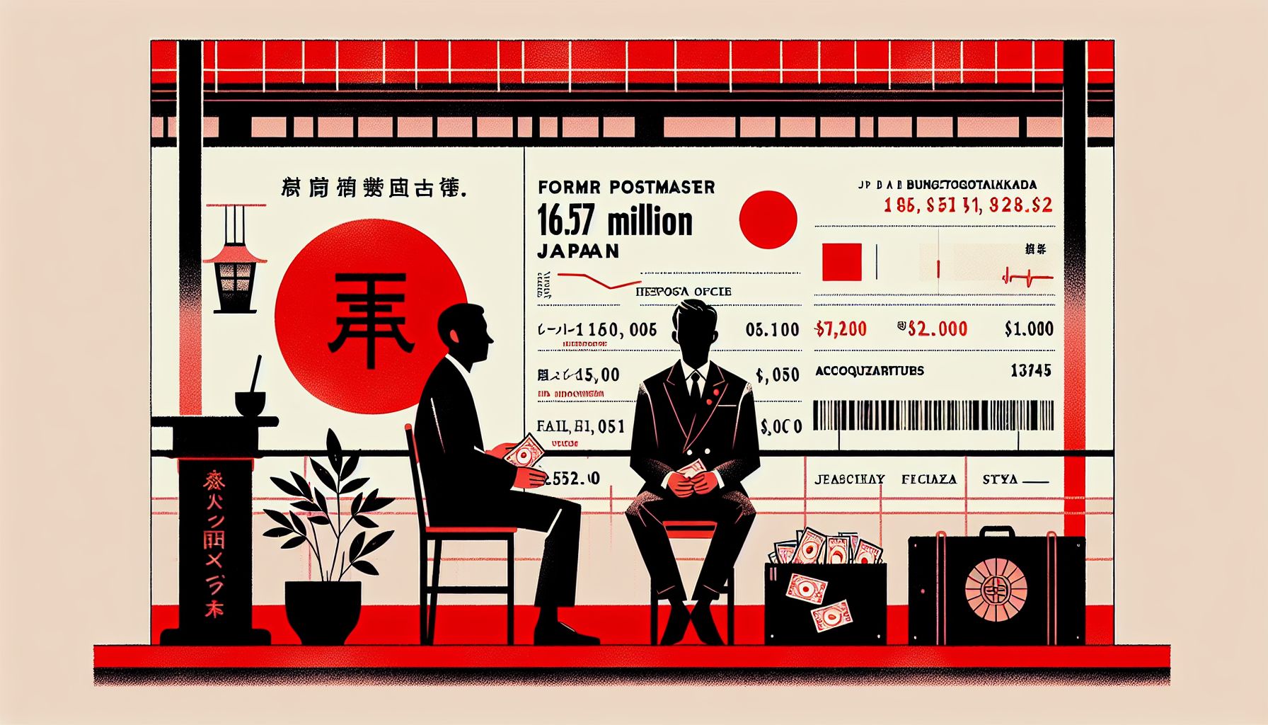 Voormalige Postmeester Verduistert Miljoenen in Japan