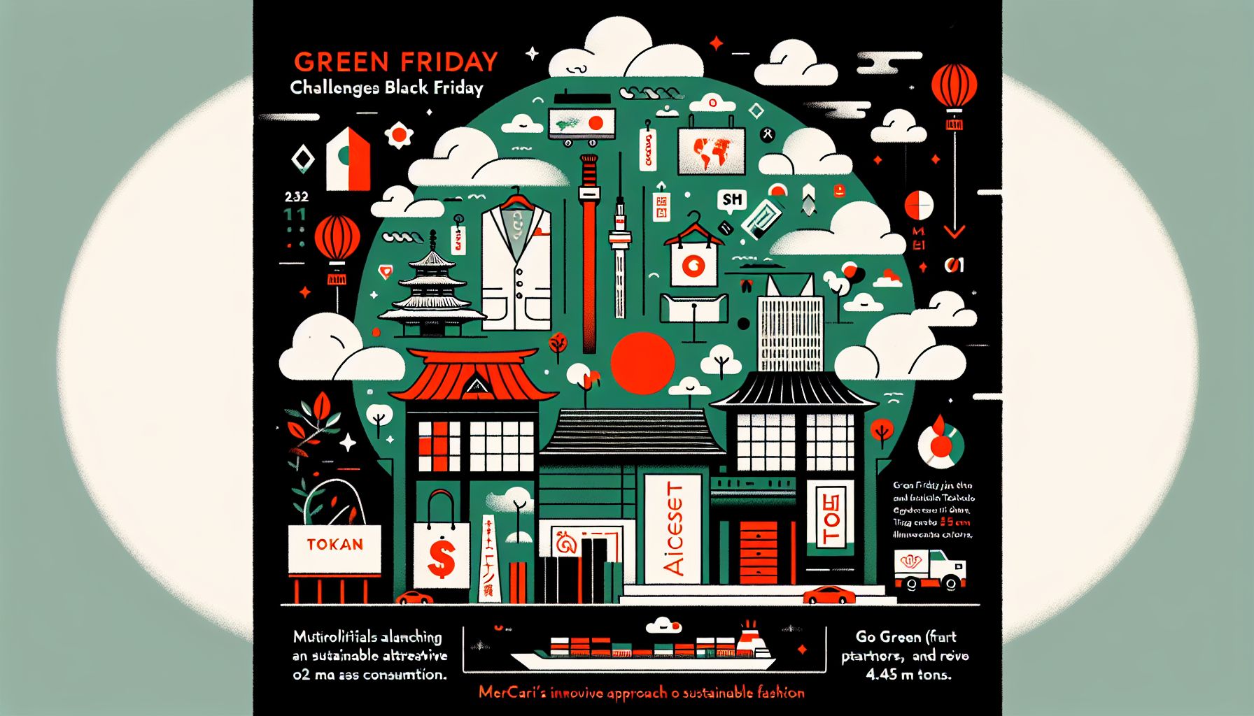 Groene Vrijdag Daagt Black Friday Uit: Mercari's Innovatieve Aanpak voor Duurzame Mode