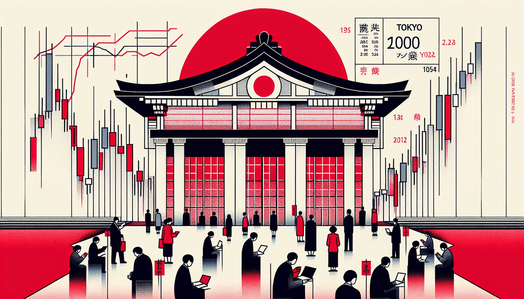 Tokyo aandelenmarkt opent lager door sterke yen en winstnemingen