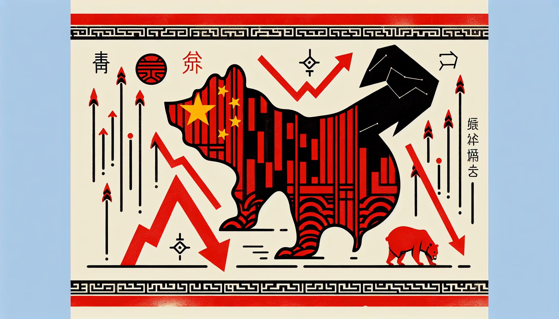Chinese aandelenmarkten starten 2025 met significante daling