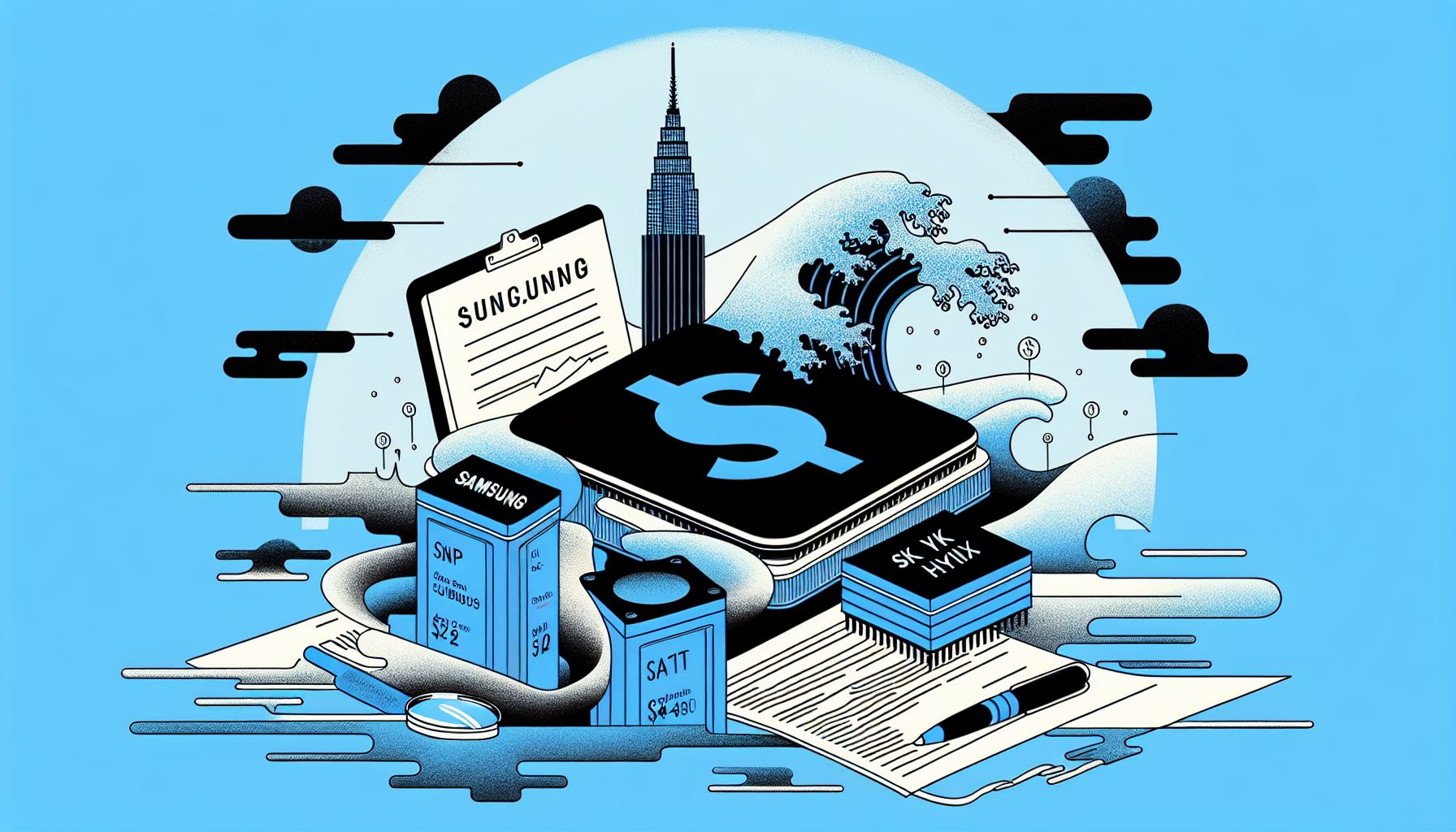Samsung en SK Hynix in race om Amerikaanse chipsubsidies veilig te stellen