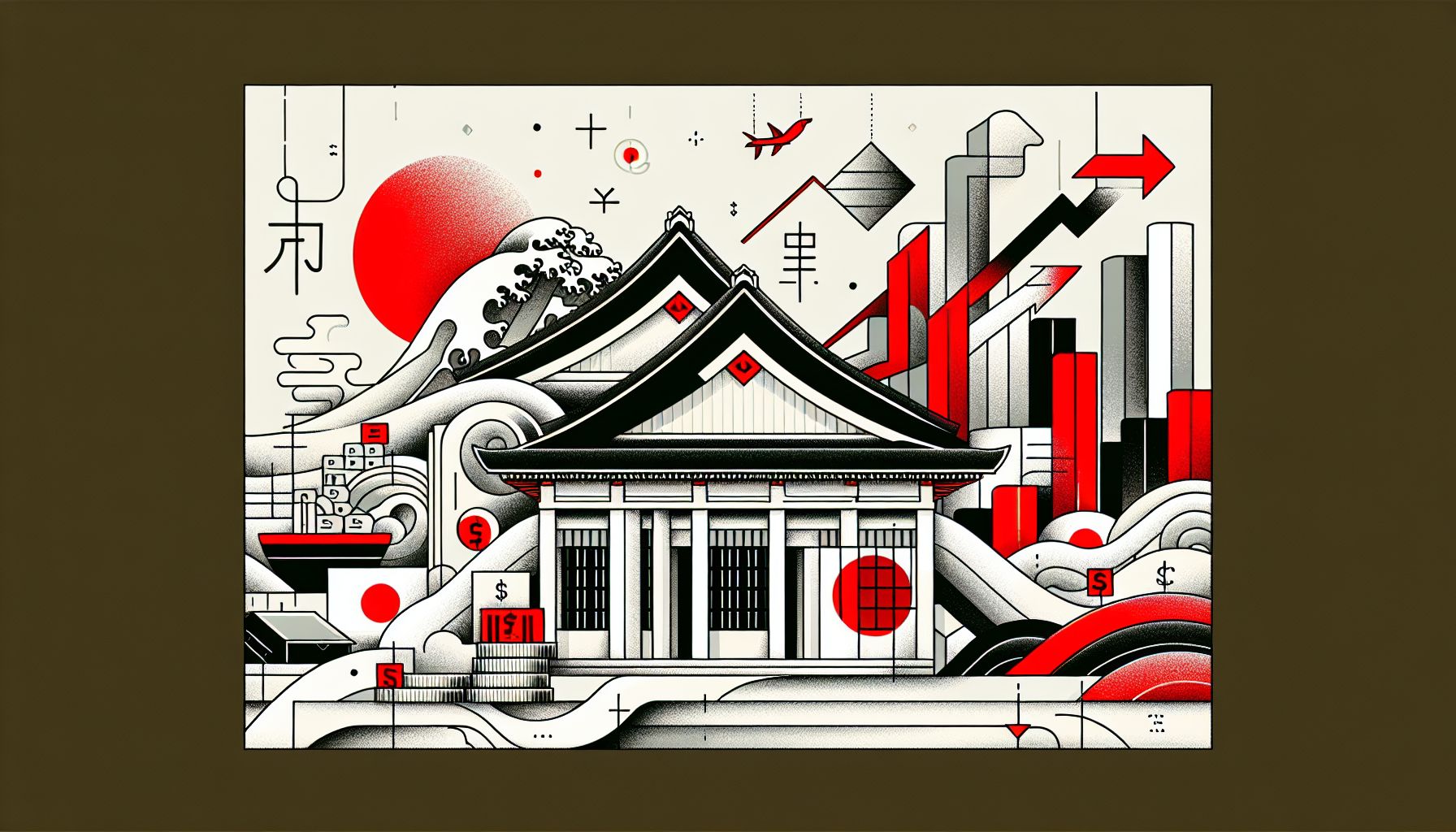 Bank of Japan laat rentetarief op 0,5% staan te midden van mondiale effecten