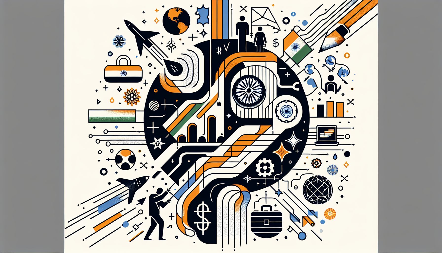 India's Economische Groei Stuwt Wereldwijde Invloed: Focus op Innovatie en Werkgelegenheid