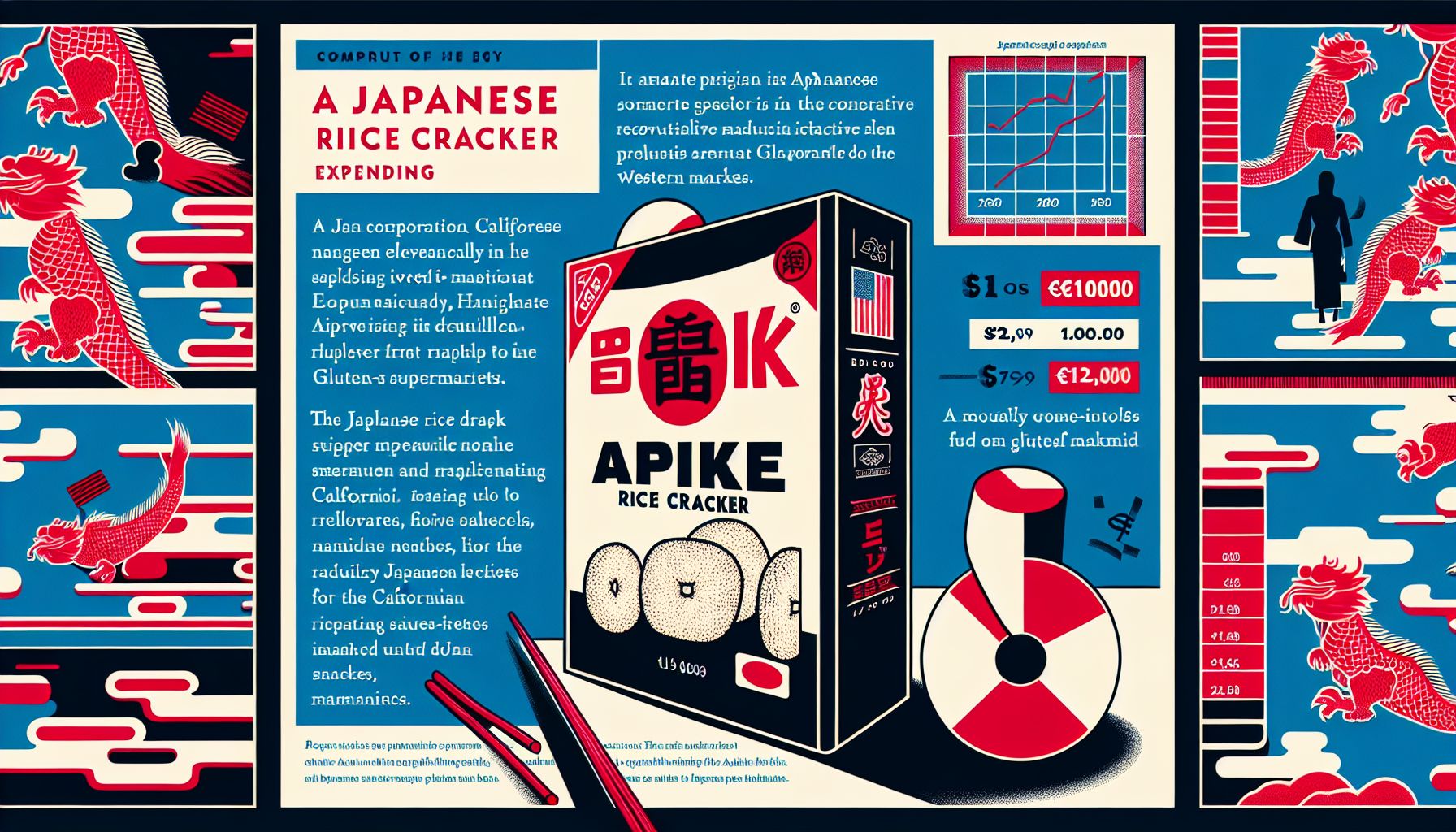 Japanse Rijstcracker-gigant Verovert Amerikaanse Supermarkten