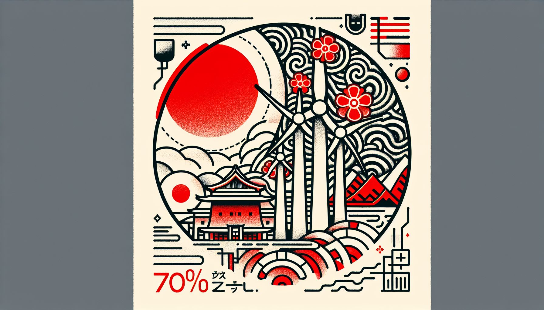 Japan stelt ambitieus energieplan voor: 70% hernieuwbare en nucleaire energie tegen 2040