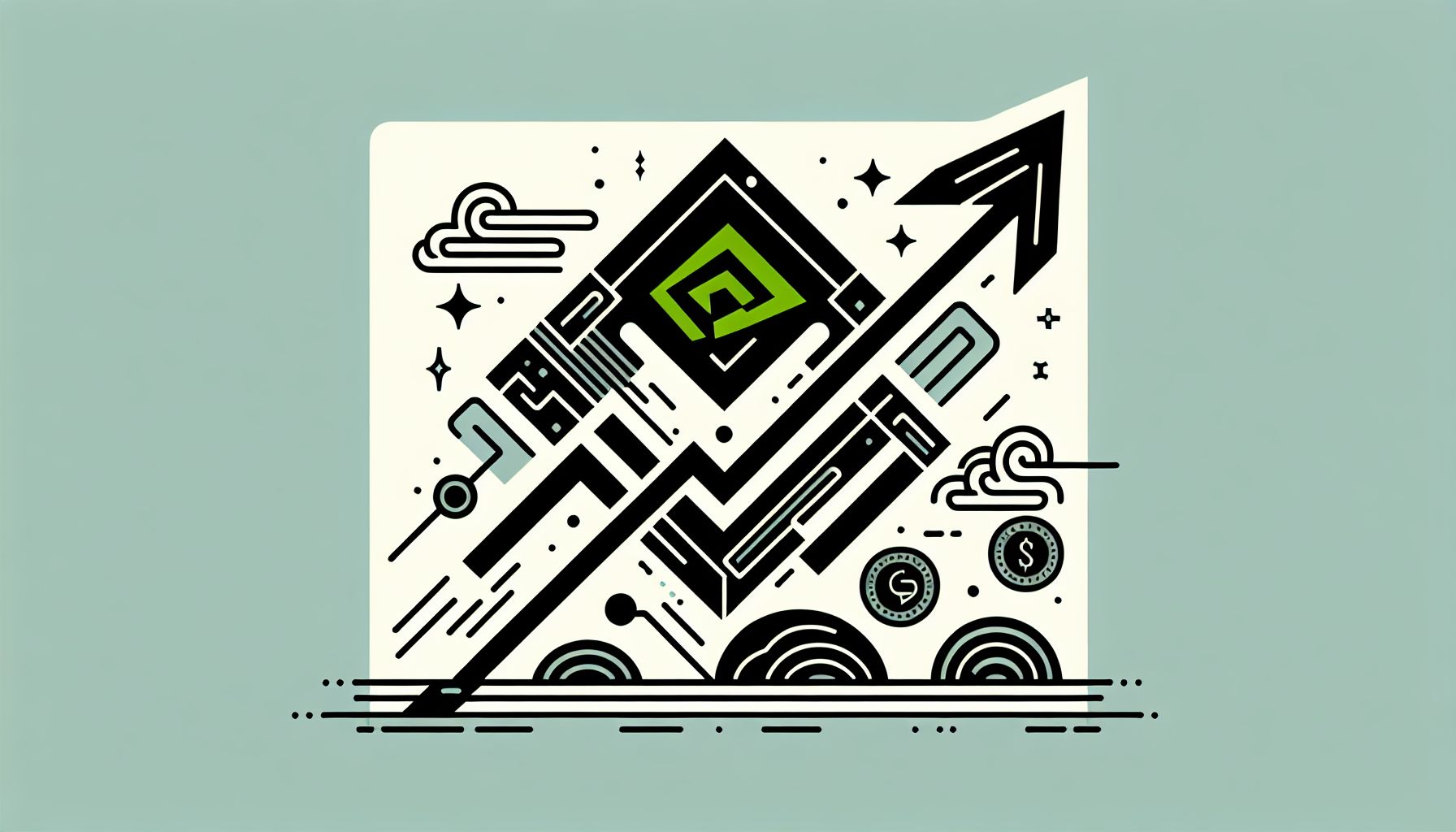 Nvidia aandelen stijgen naar hoogste punt in twee maanden