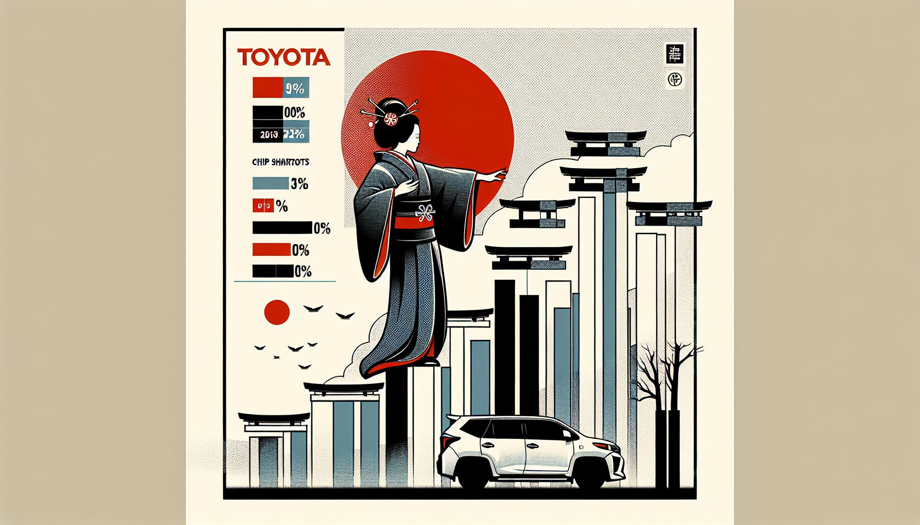 Toyota's Wereldwijde Verkoop Daalt Met 0,3% in 2024