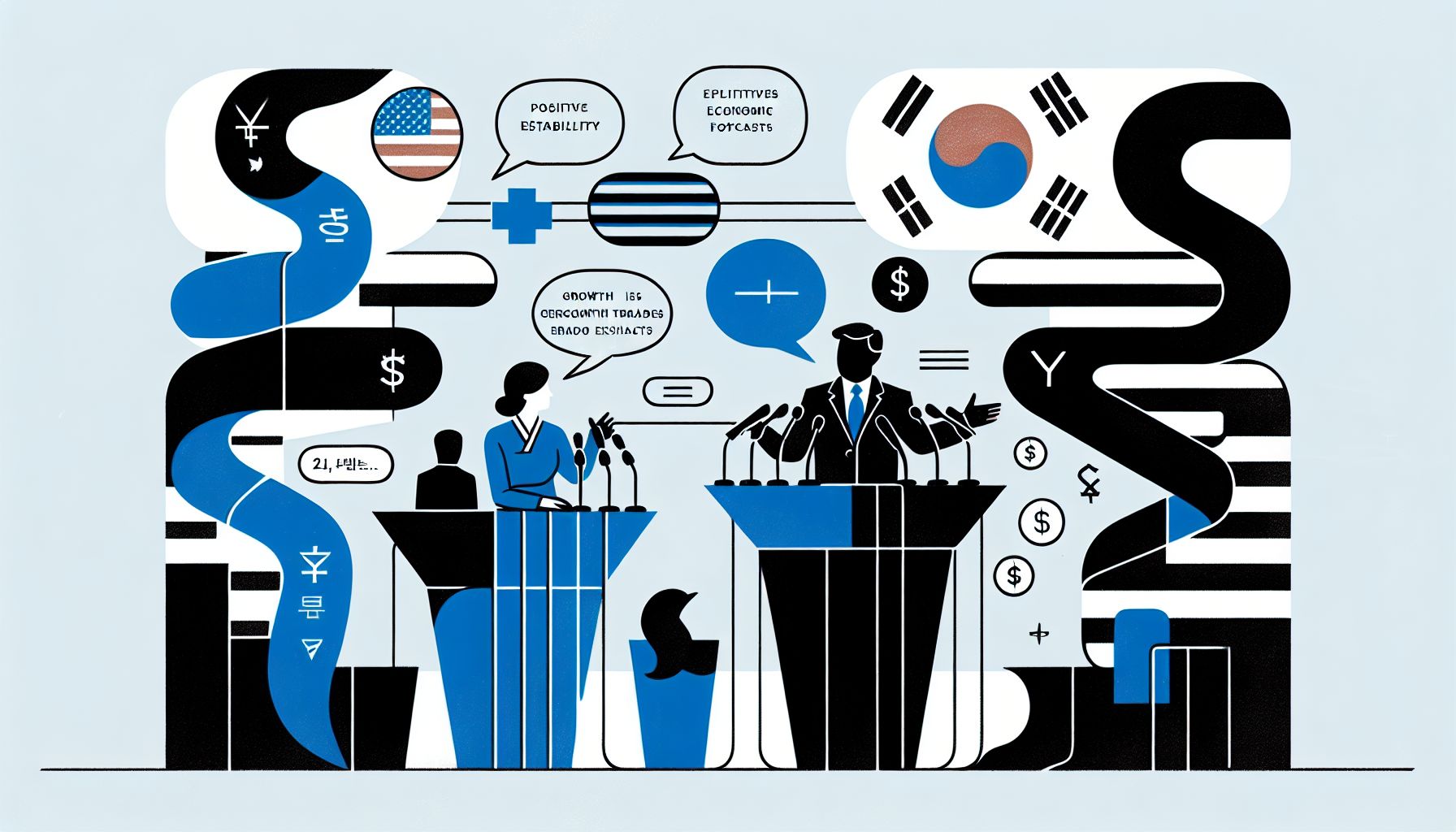 Zuid-Korea en VS Bespreken Positieve Economische Vooruitzichten