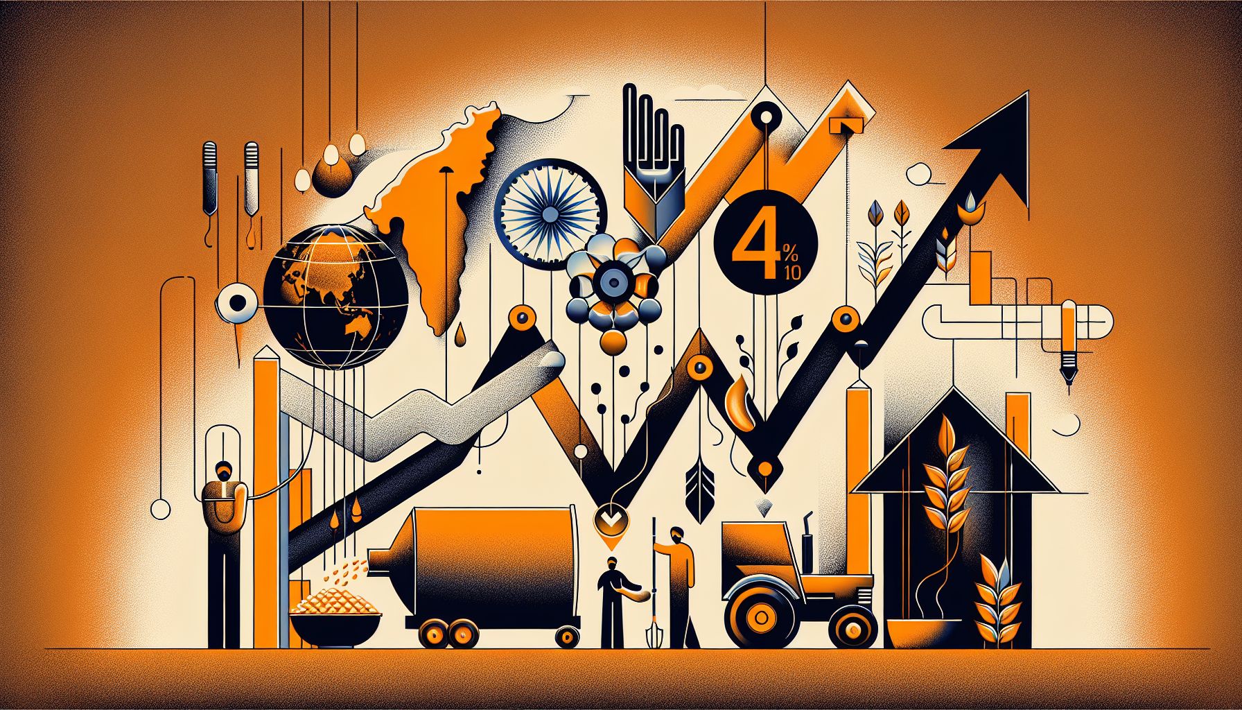 Daling wereldwijde grondstofprijzen stimuleert Indiase economische groei