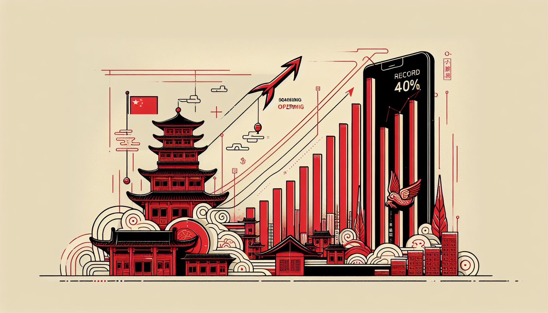 Record Chinese Mobiele Telefoonexport in 2024