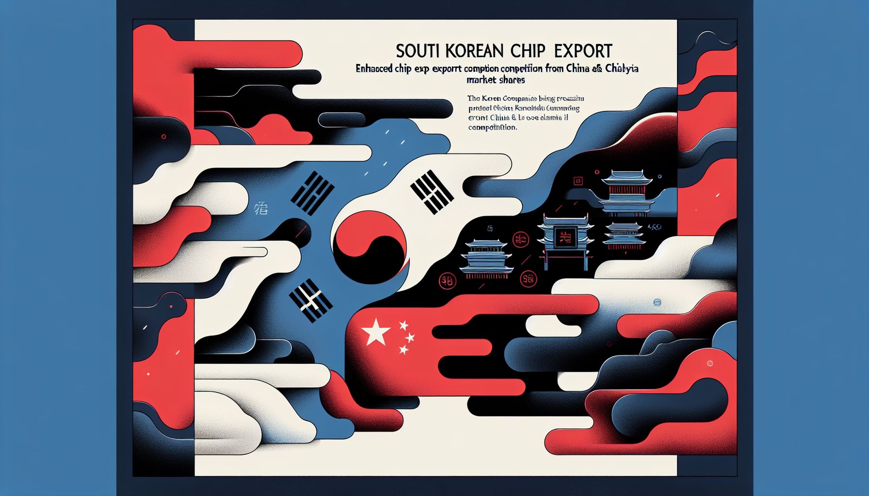 Zuid-Koreaanse Chipexport Onder Druk Door Chinese Concurrentie
