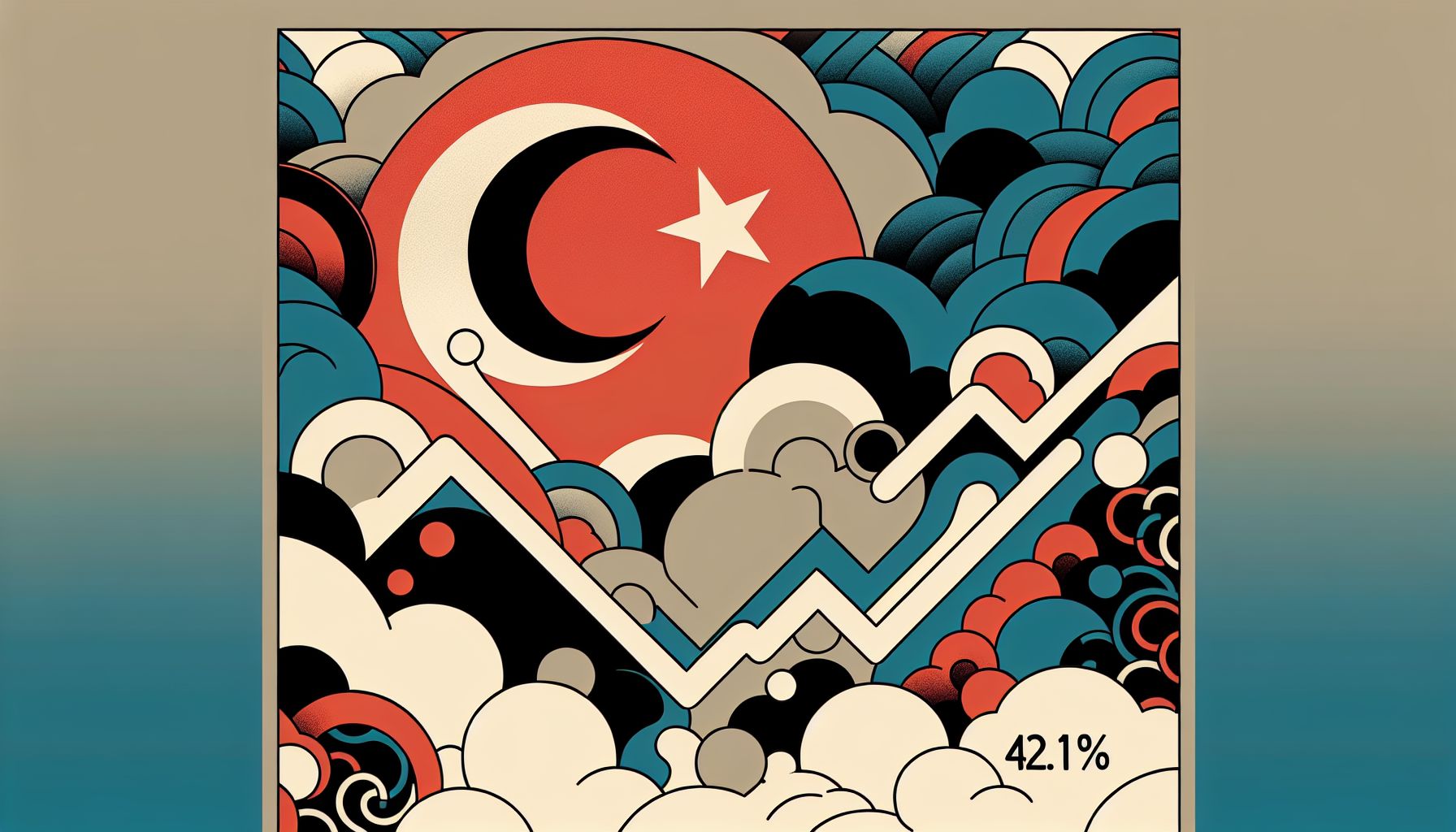Inflatie in Turkije daalt naar 42% in januari