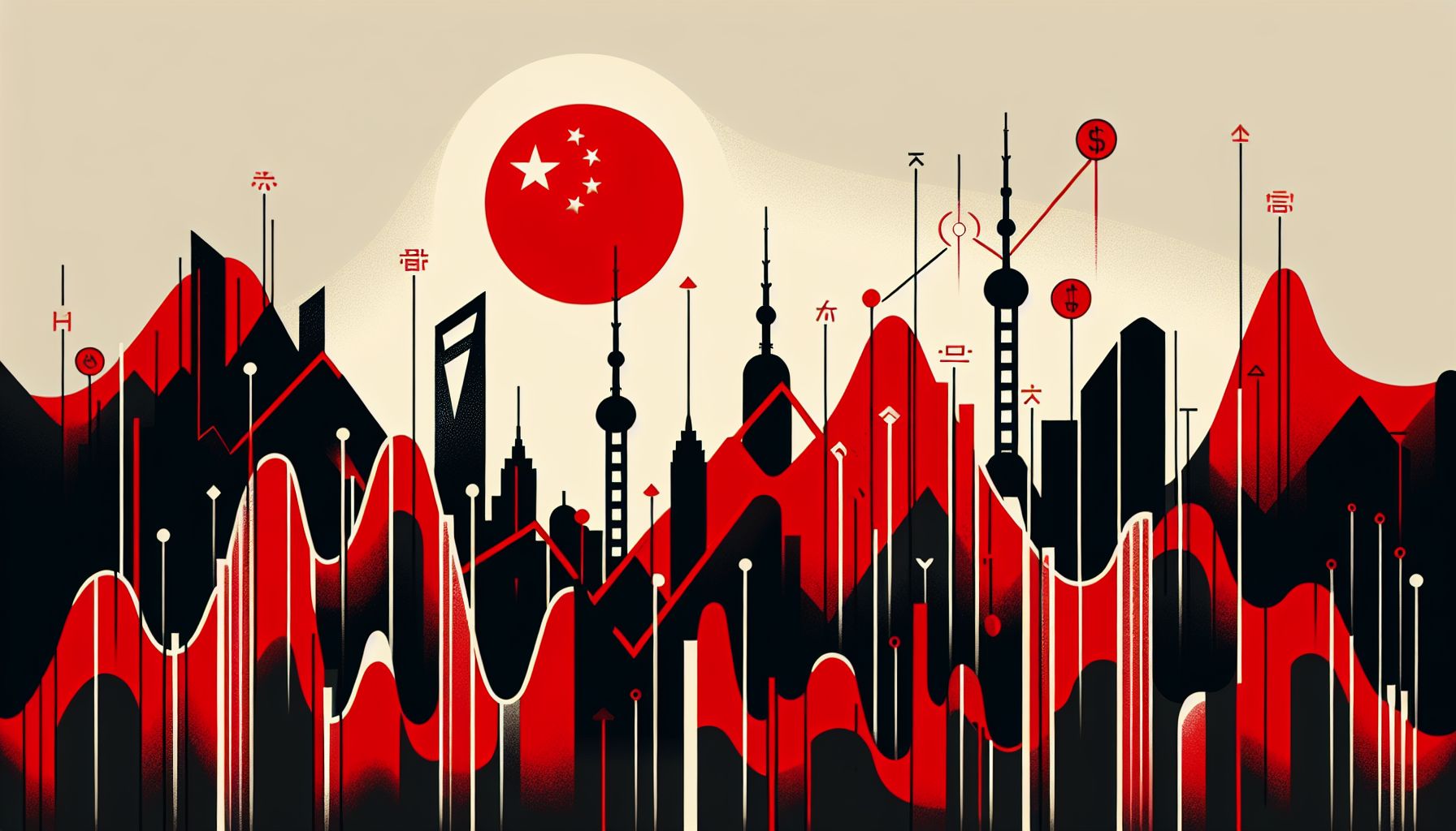 Shanghai aandelen dalen door toenemende spanningen met VS