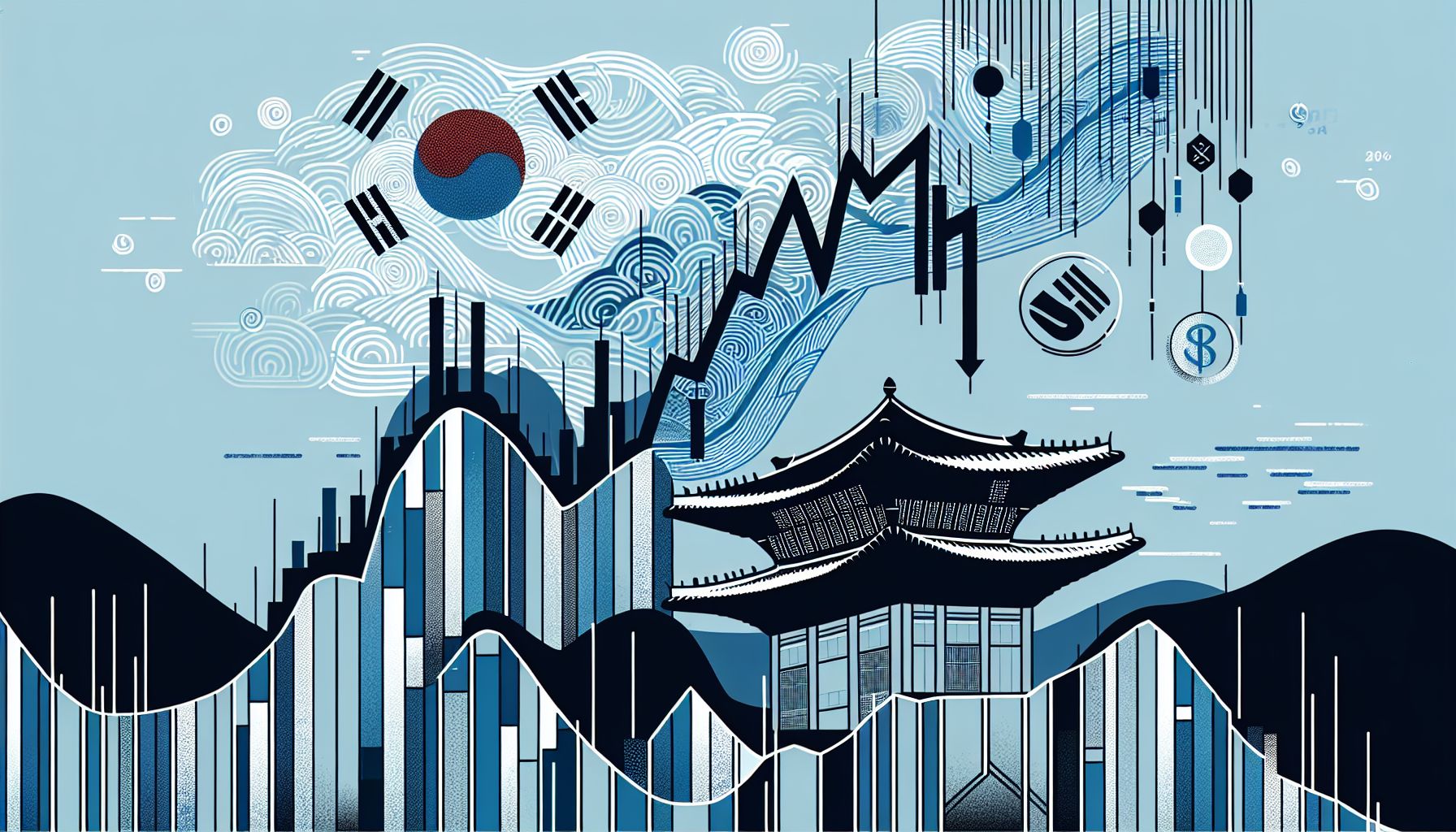 Aandelenwaarderingen van grote Zuid-Koreaanse conglomeraten dalen met 6 biljoen won in 2024