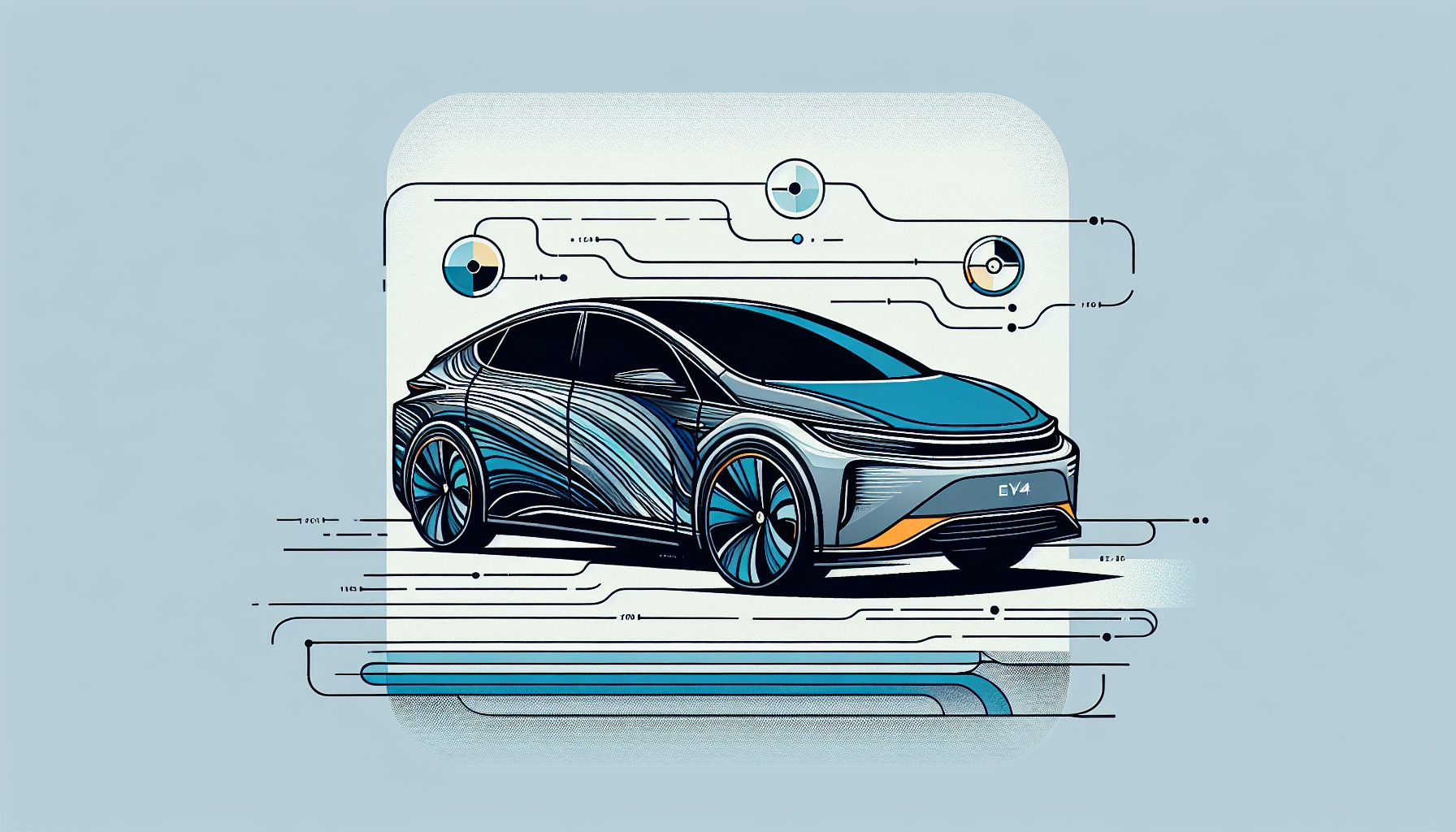 Kia onthult baanbrekend ontwerp van eerste elektrische sedan EV4