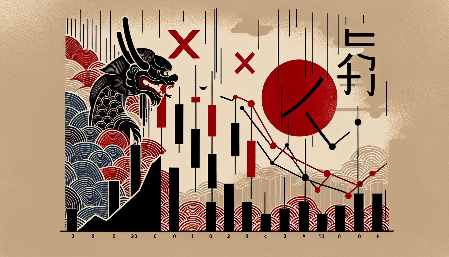 Yen Stijgt, Nikkei Zakt Meer dan 400 Yen in Tokio