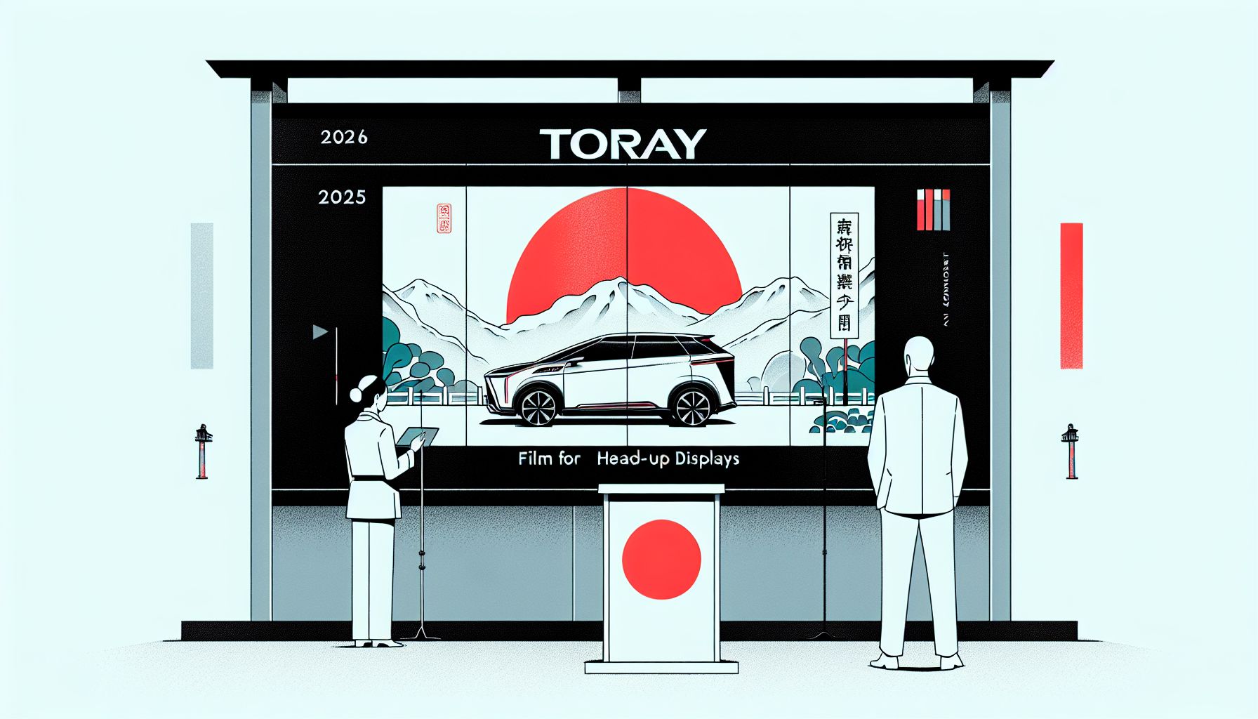 Toray introduceert innovatieve film voor autoruiten in Japan