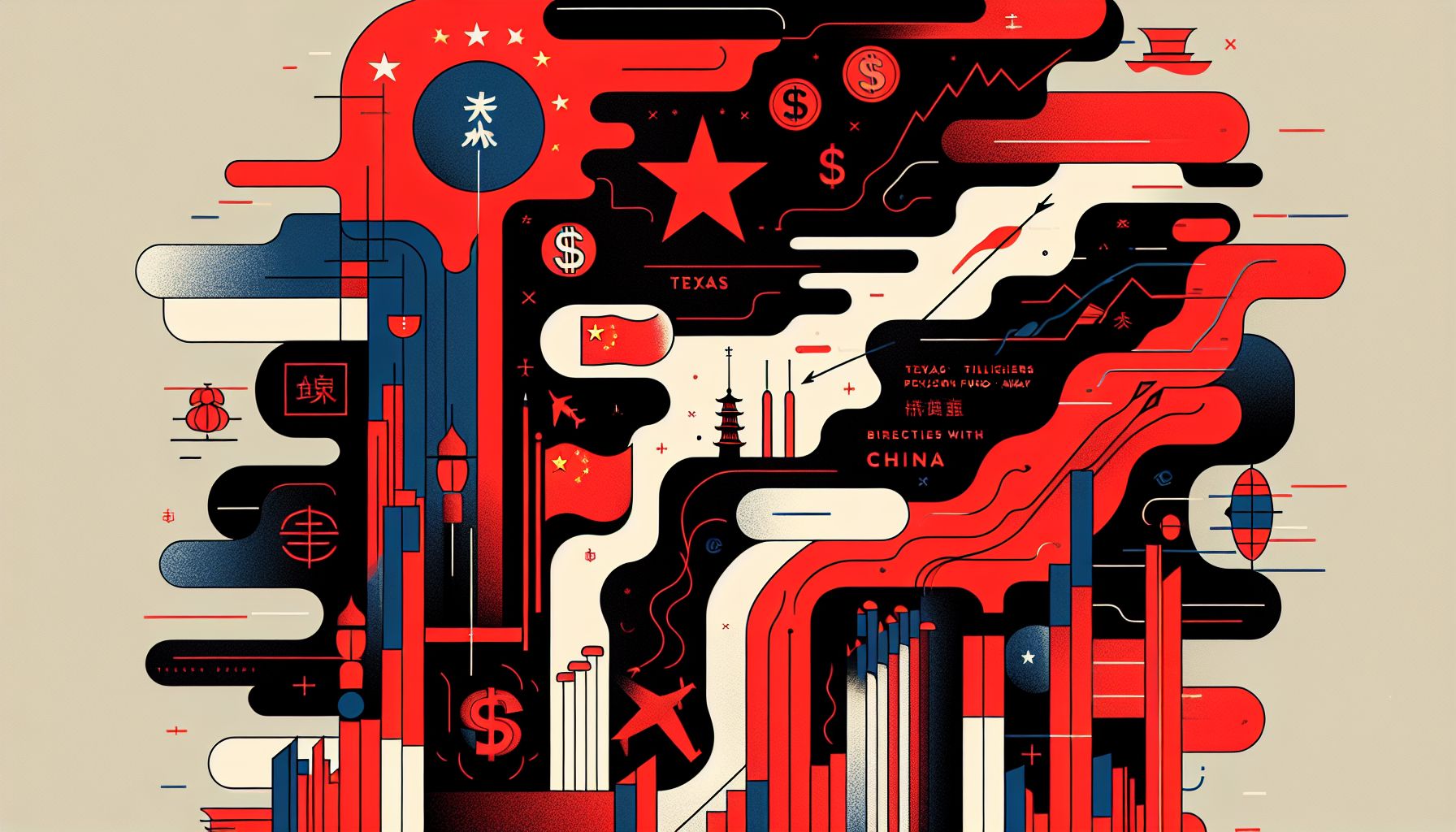 Texas Breekt Financiële Banden met China: Miljardenfondsen Moeten Vertrekken