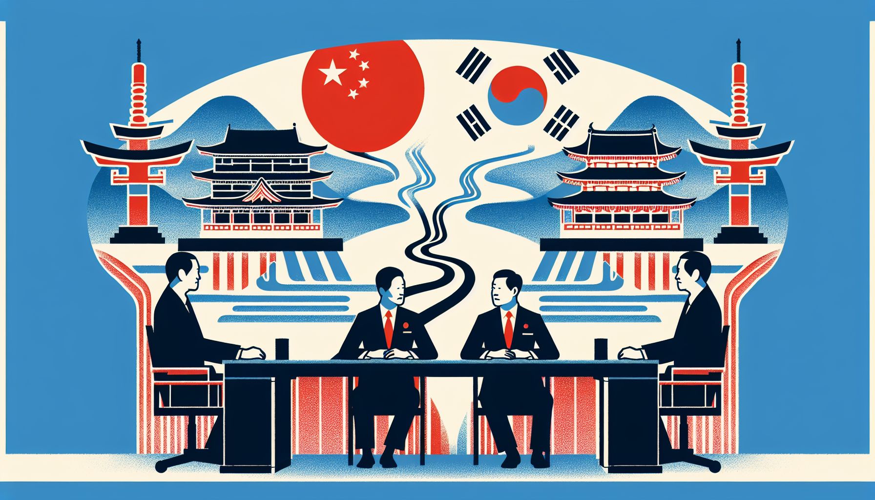 Japan, China en Zuid-Korea Bevorderen Economische Integratie