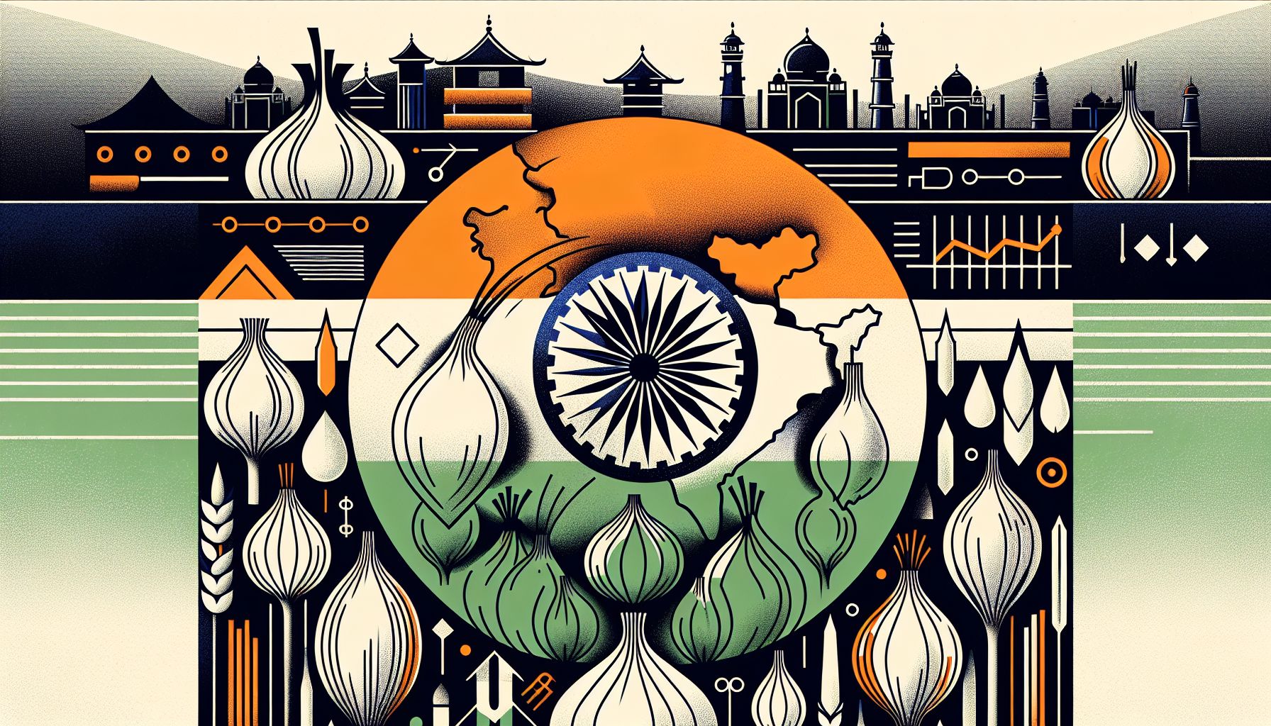 India heft exportbelasting op uien op vanaf 1 april