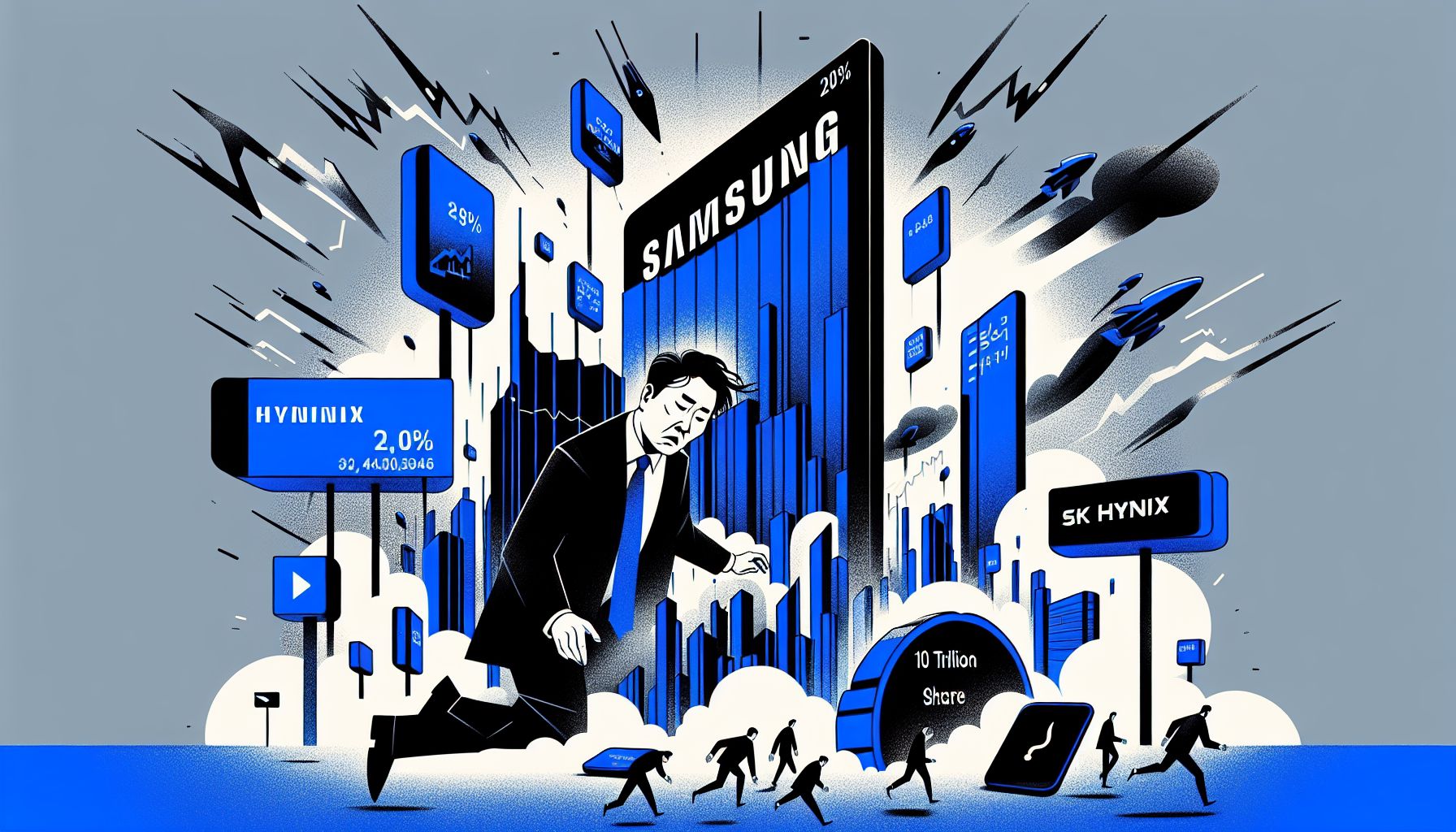 Samsung's Koersval van 30% Schudt Technologiesector