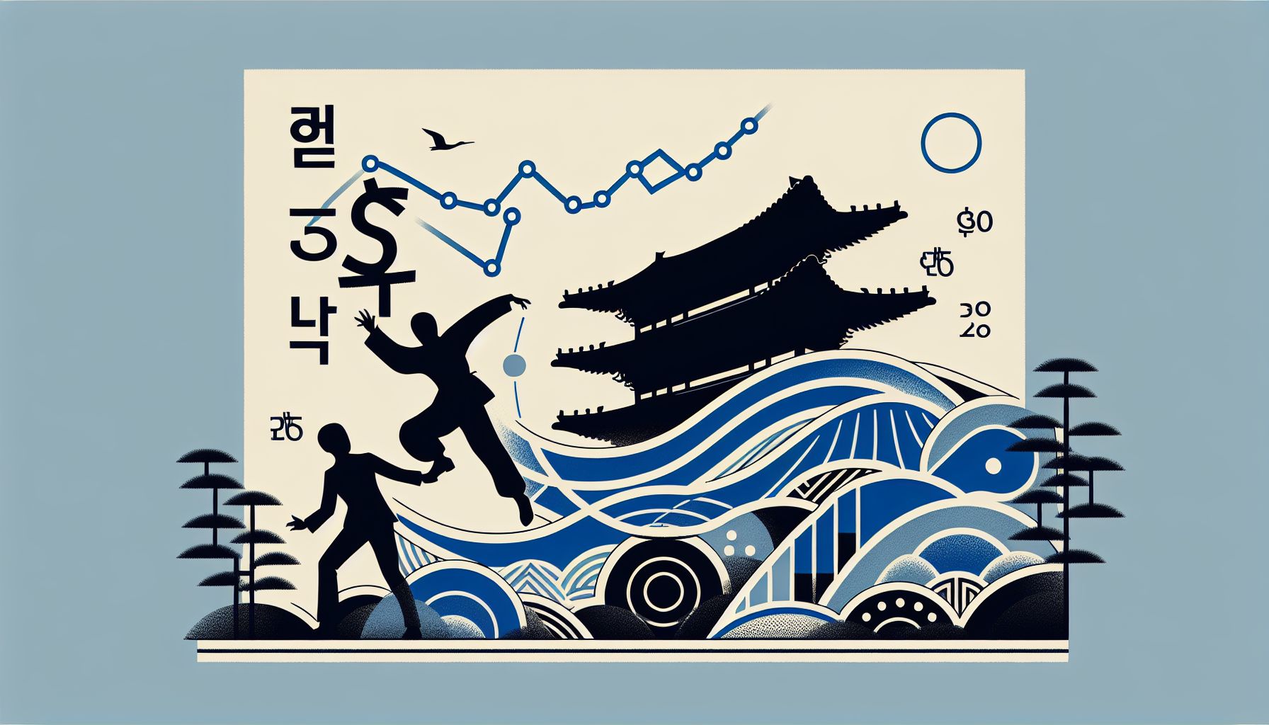 Martiale wet in Zuid-Korea verstoort economie