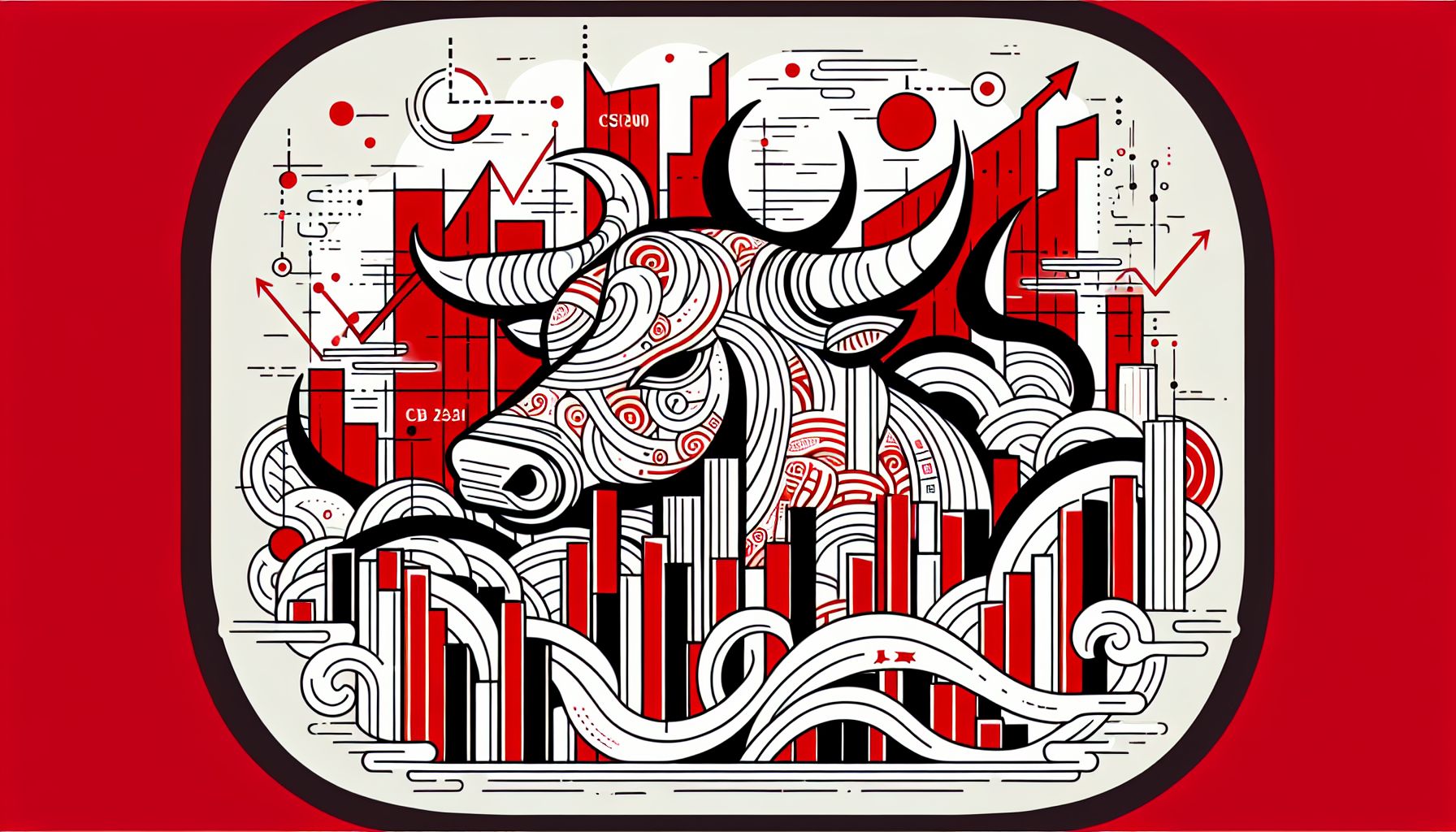 Shanghai Shenzhen CSI300 Index stijgt door marktoptimisme